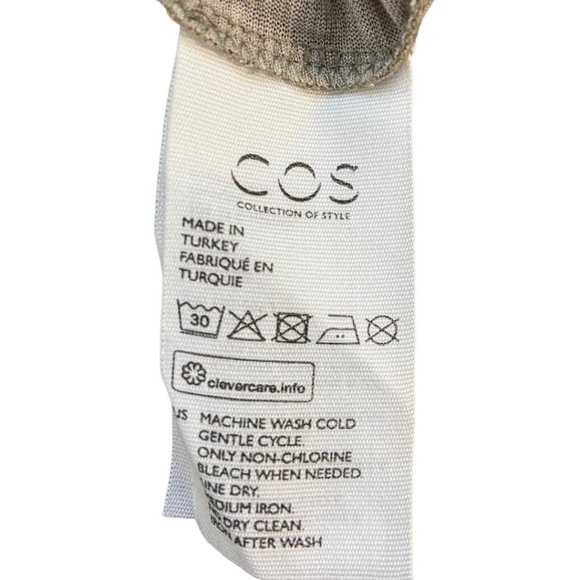 Cos Womens Tie Dye Spot Crewneck Long Sleeve Tee Size Small - Picture 7 of 8